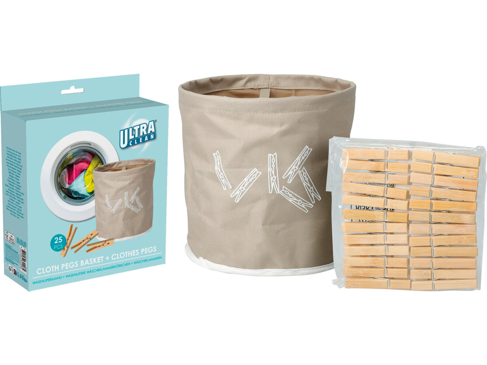 CESTO ULTRA CLEAN COM 24 MOLAS 18X17CM