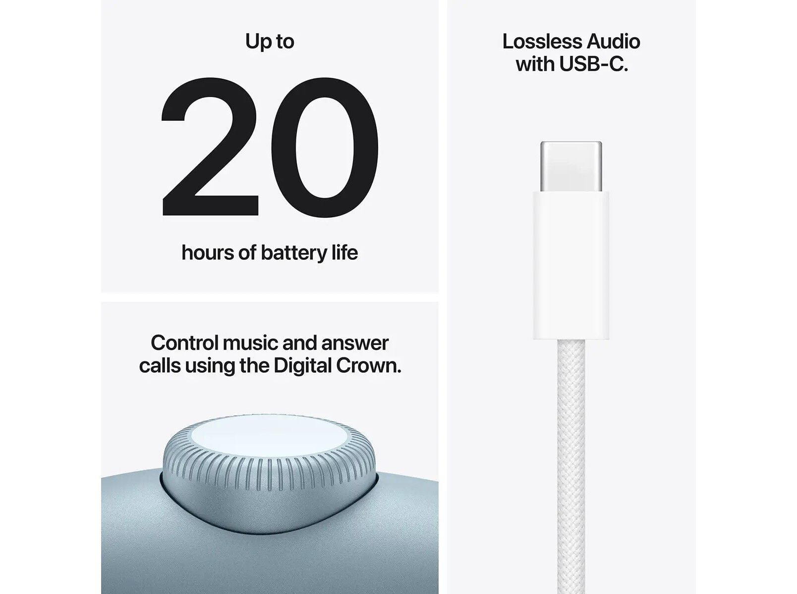 AIRPODS APPLE MAX 2 BLUE image number 3