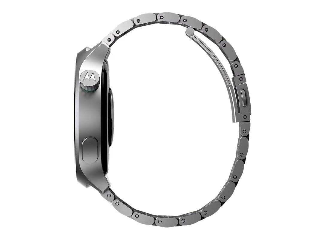 SMARTWATCH MOTOROLA MOTO WATCH MATTE SILVER + HERBAL GARDEN BAND image number 4