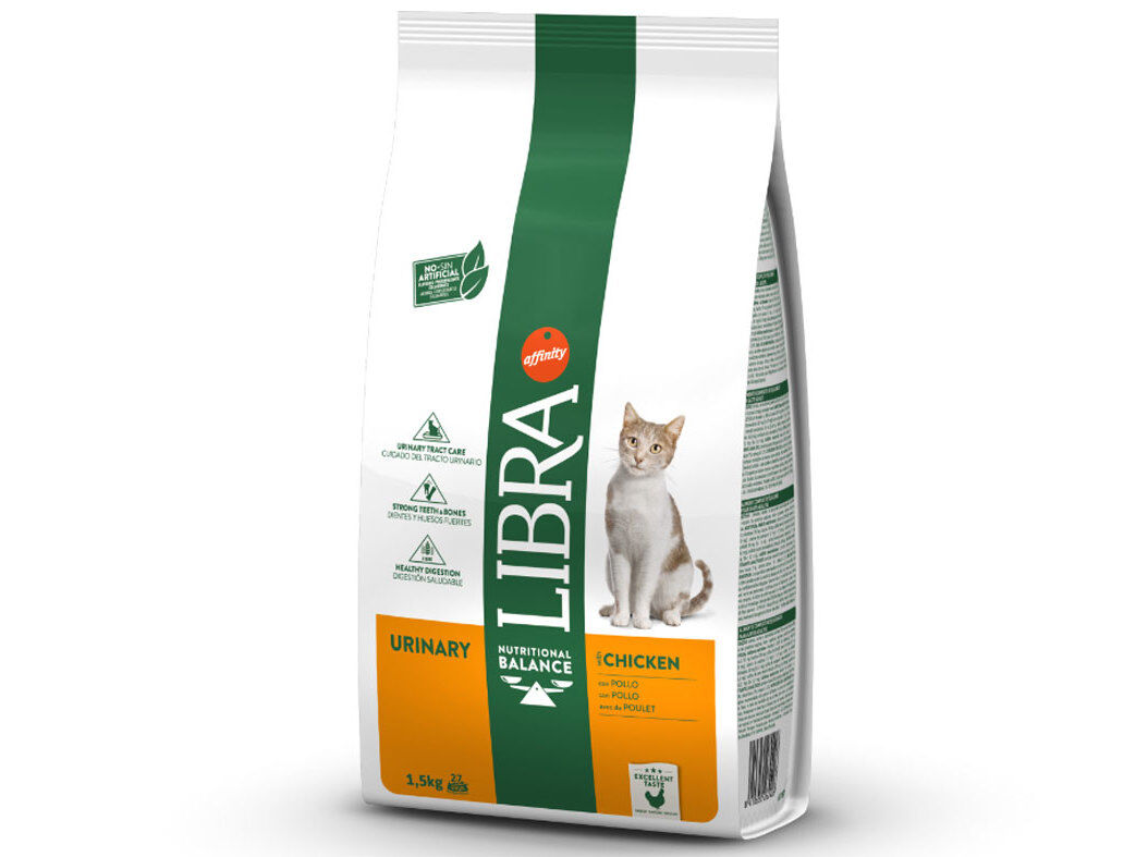 RA&Ccedil;&Atilde;O PARA GATO LIBRA URINARY 1.5KG