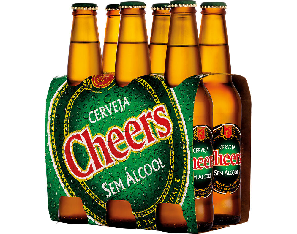 CERVEJA CHEERS SEM &Aacute;LCOOL TARA PERDIDA 6X0.33L