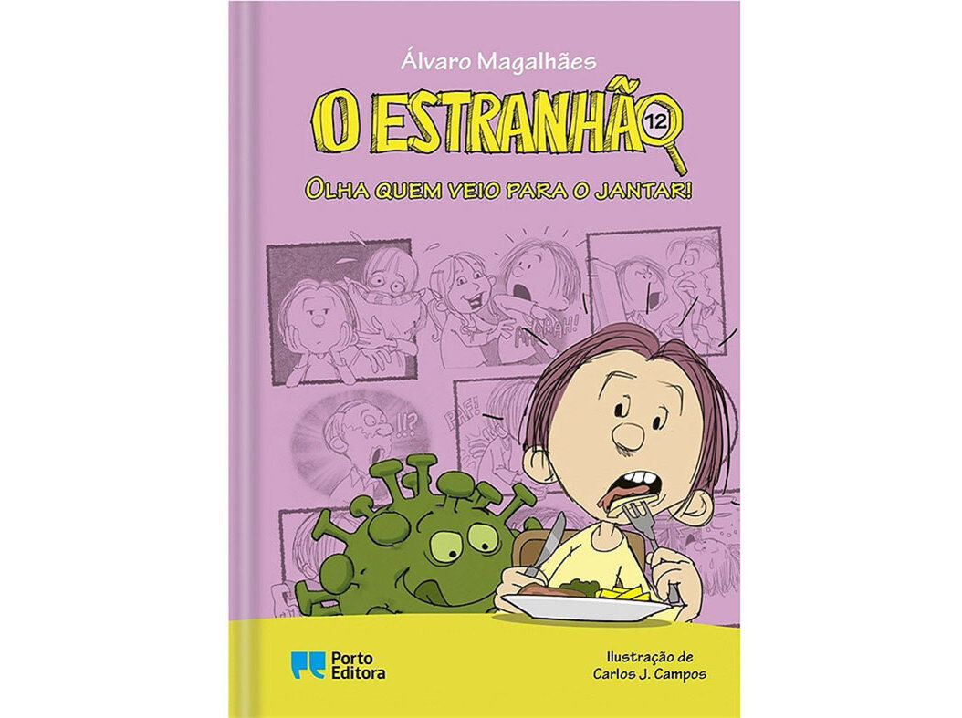 LIVRO ESTRANH&Atilde;O OLHA QUEM VEIO PARA O JANTAR! - ANA MAGALH&Atilde;ES image number 0