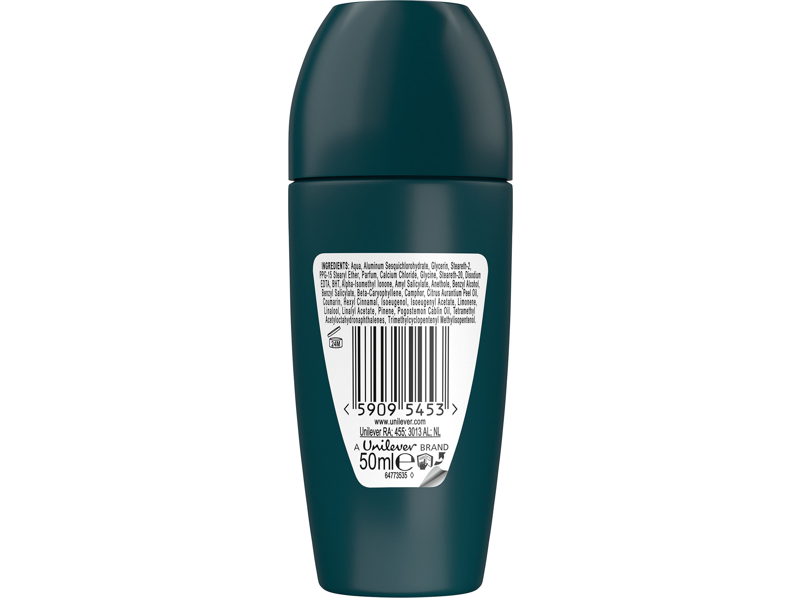 DEO ROLL-ON REXONA MEN RO INVISIBLE ICE 72H 50ML image number 1