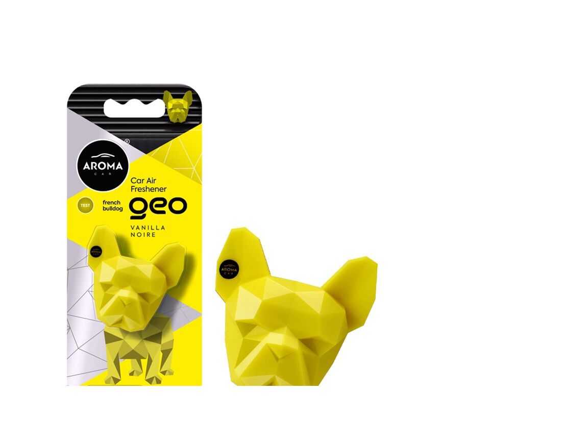 AMBIENTADOR AUTO AROMA CAR DOG YELLOW VANILLA 45D image number 1