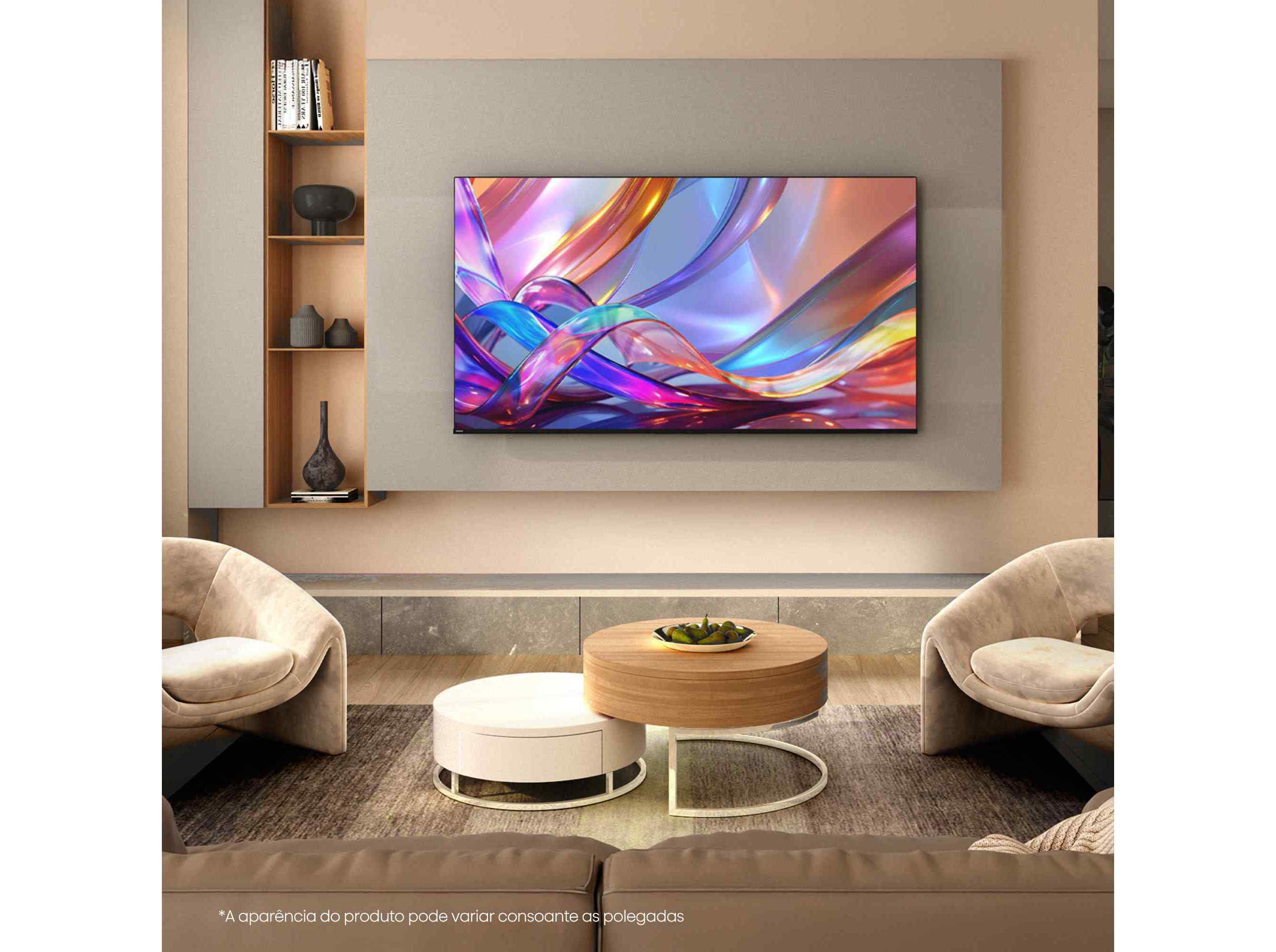 TV QLED HISENSE 55E7S 55" SMART 4K image number 12