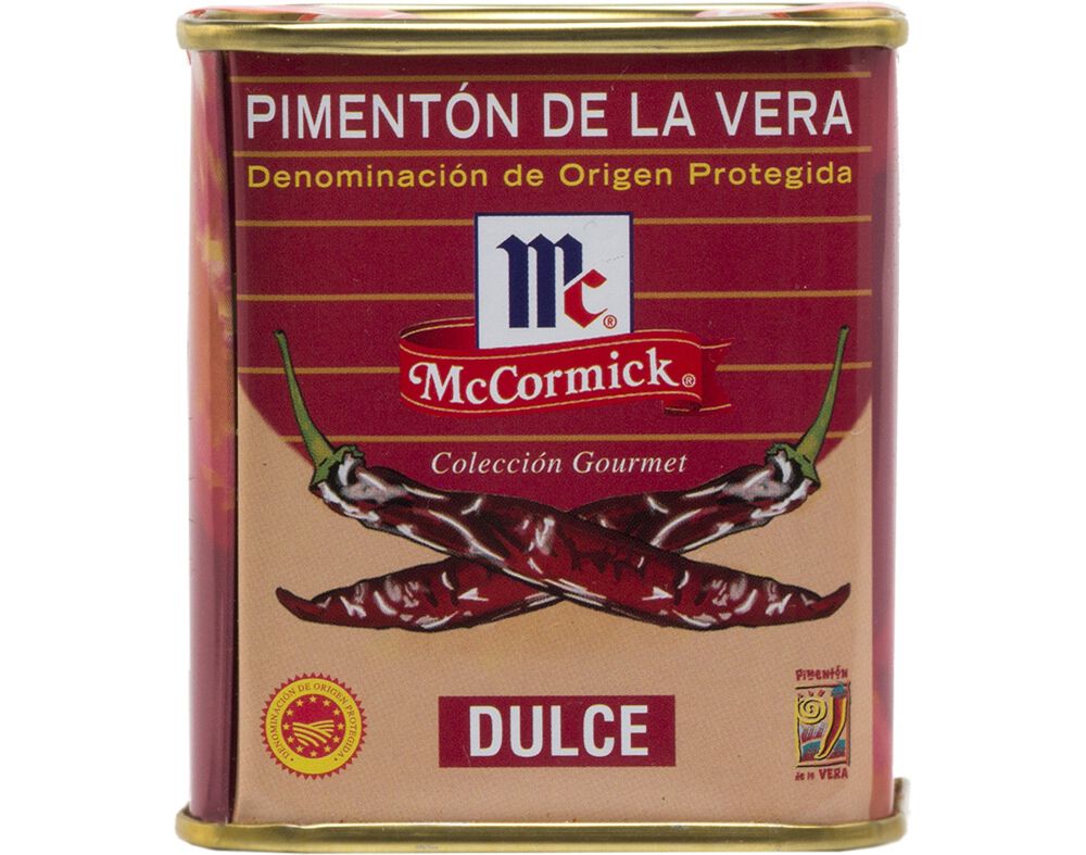 PIMENT&Atilde;O MCCORMICK DOCE FUMADO LA VERA 70G image number 0