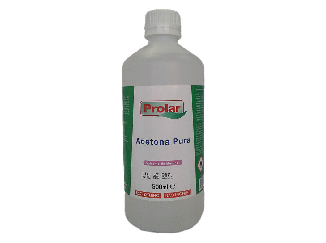 ACETONA PURA PROLAR 500ML image number 0