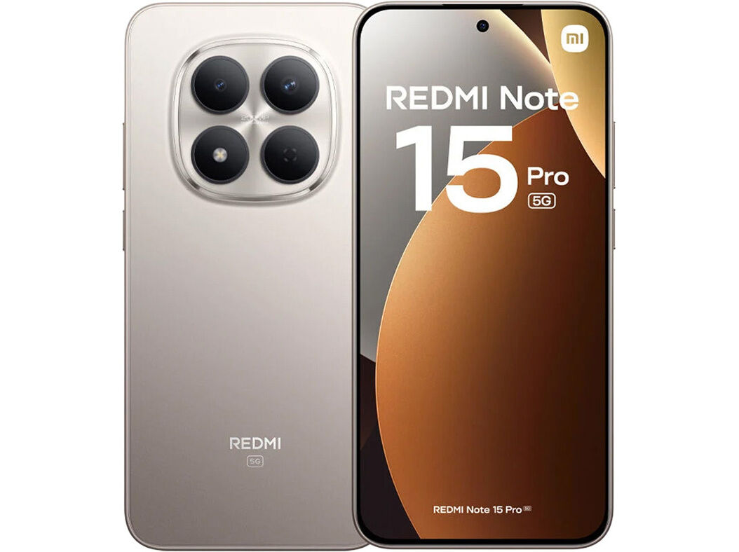 SMARTPHONE XIAOMI REDMI NOTE 15PRO 5G (6.83'' 12/512GB TITANIUM)