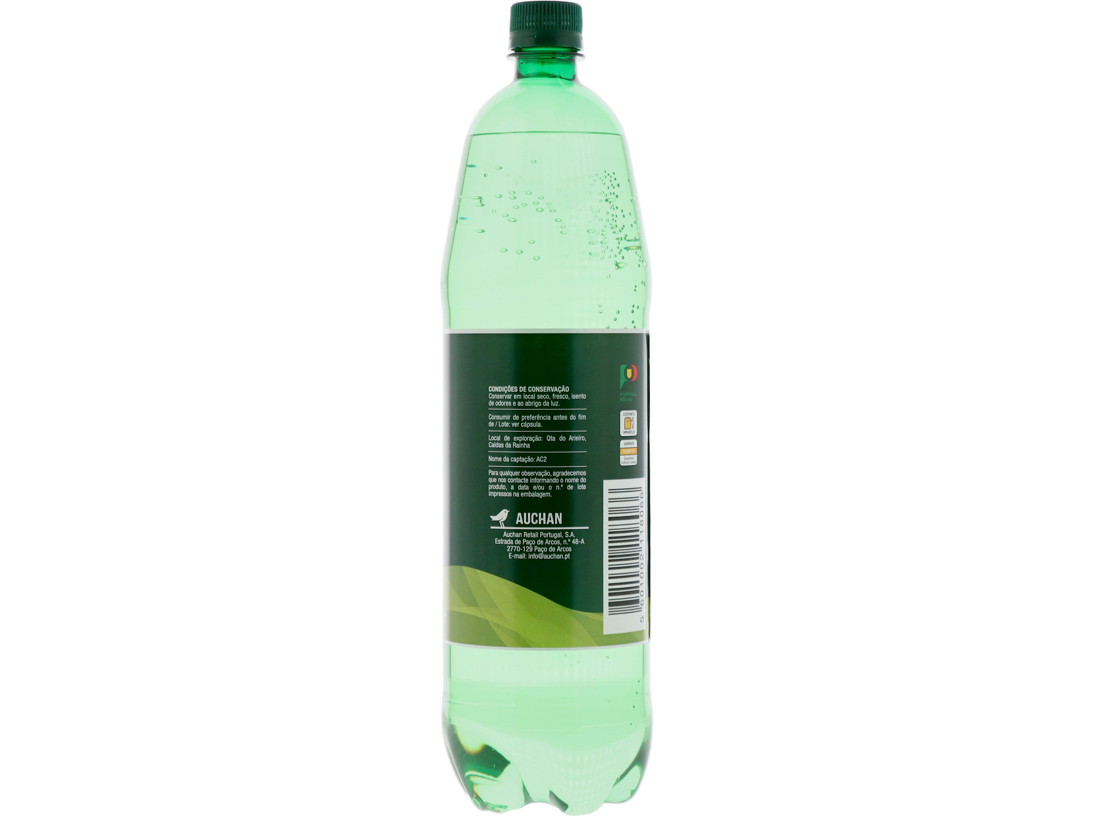 &Aacute;GUA C/ G&Aacute;S AUCHAN 1.5L image number 2