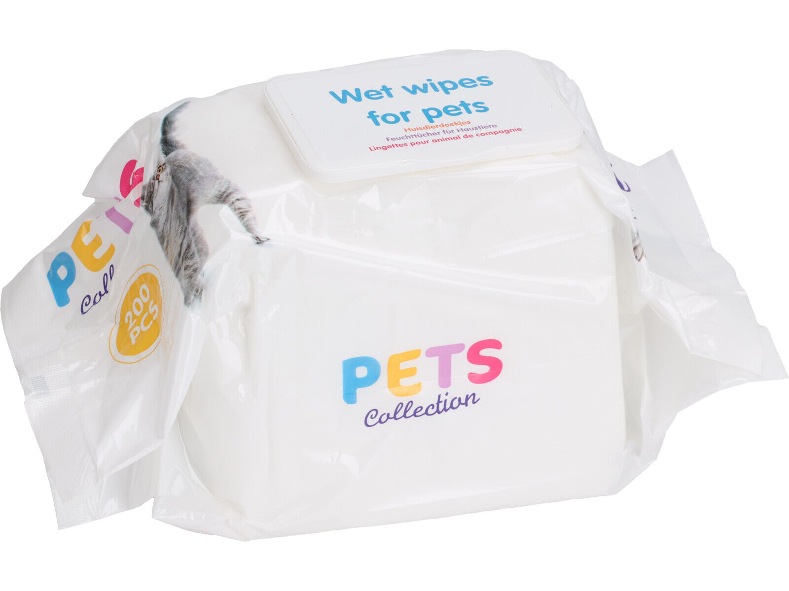 TOALHITAS DOGS COLLECTION PARA ANIMAIS 200 UNIDADES