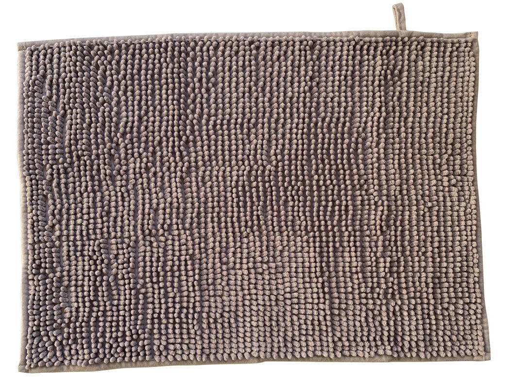 TAPETE CASA DE BANHA CHENILLE ACTUEL 900G TAUPE 50X70CM image number 1