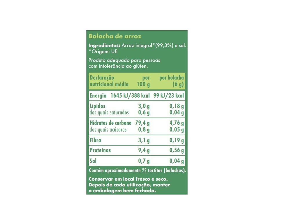 GALETES SALUTEM ARROZ FIN&Iacute;SSIMA COM SAL 130G image number 1