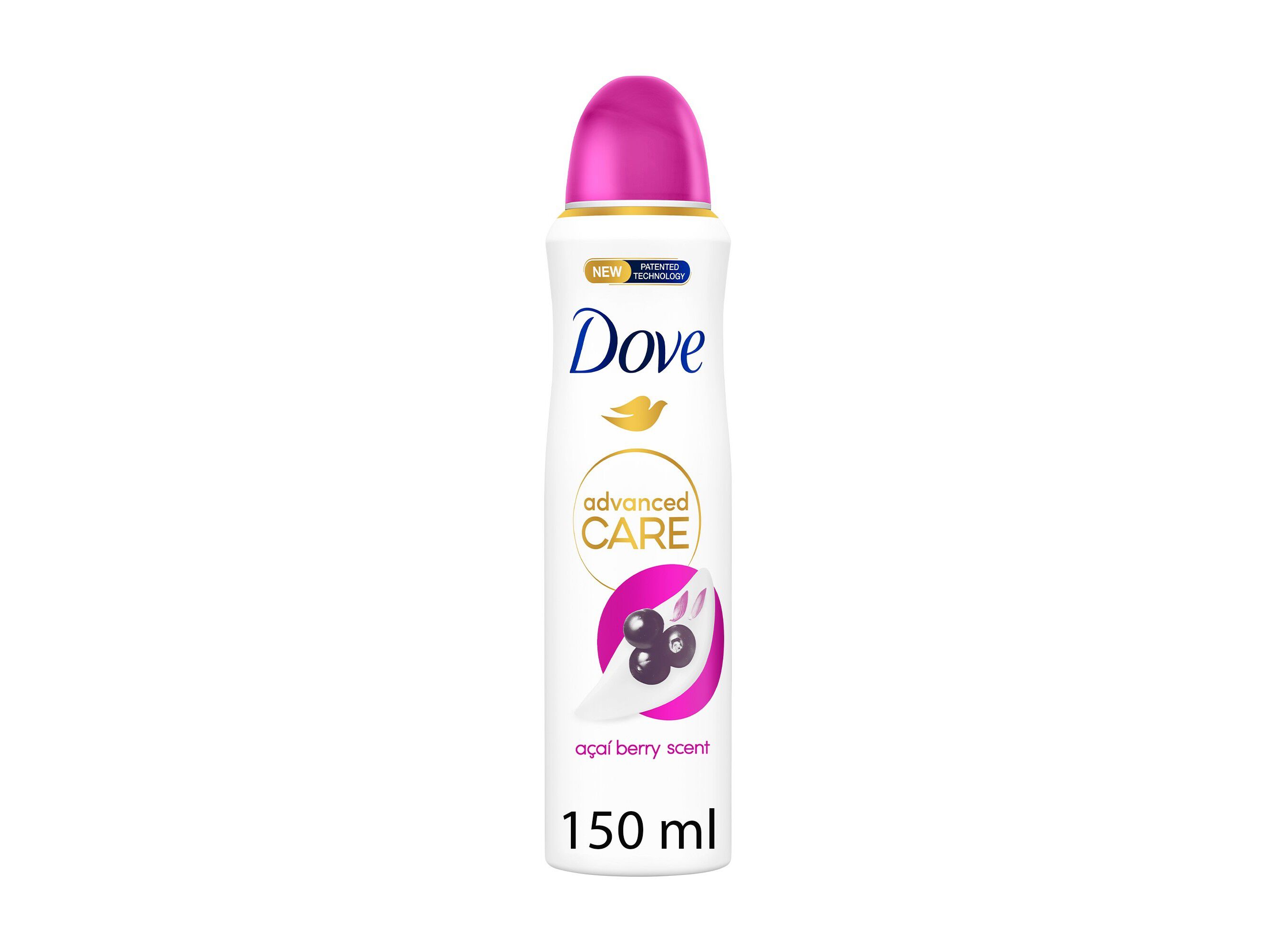 DESODORIZANTE SPRAY DOVE A&Ccedil;A&Iacute; & WATERLILY 72H 150ML image number 0
