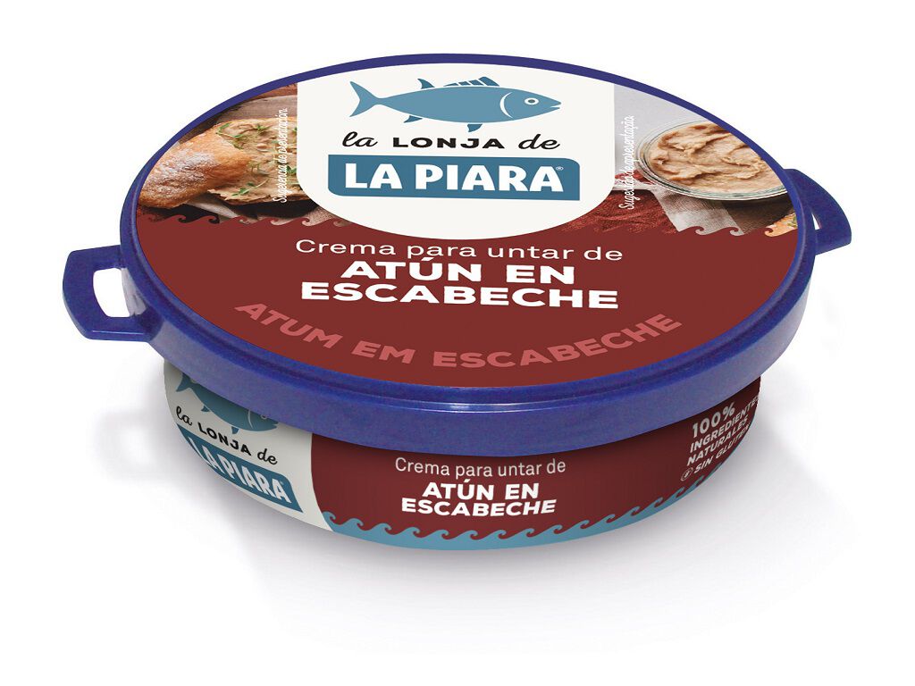 PAT&Ecirc; ATUM LA PIARA ESCABECHE 75G