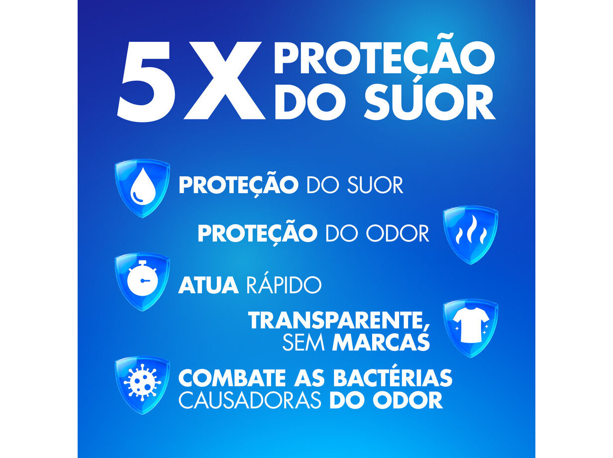 DEOS HOMEM STICK GILLETTE CLEAR GEL COOL WAVE 70ML image number 2