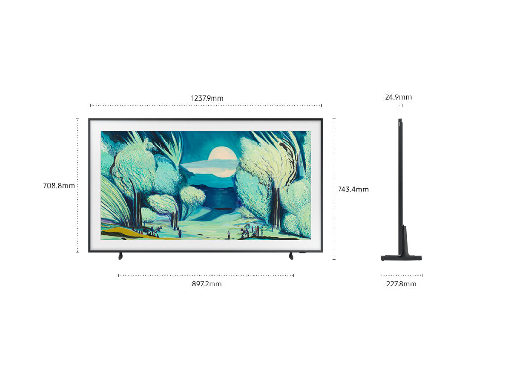TV THE FRAME SAMSUNG TQ55LS03FAUXXC (55" 4K SMART TV AI 138CM) image number 6