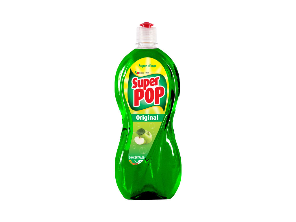 DETERGENTE DE LOI&Ccedil;A MA&Ccedil;A VERDE SUPER POP 700 ML