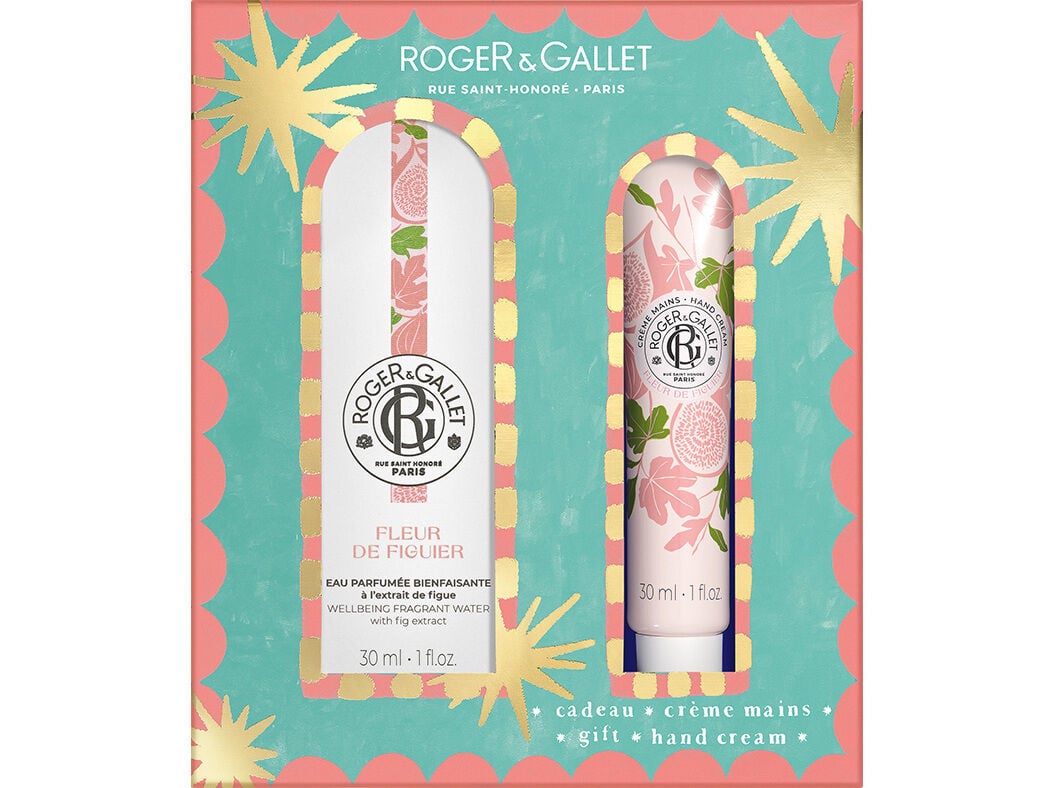 COFFRET ROGER&GALLET EDT FLEUR FIGUIER + OF CREME M