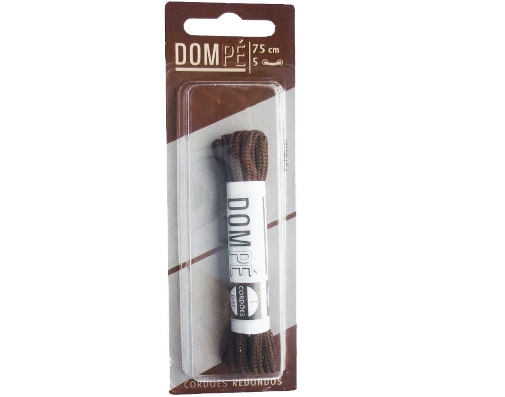 CORD&Atilde;O REDONDO DOM P&Eacute; CASTANHO 75CM