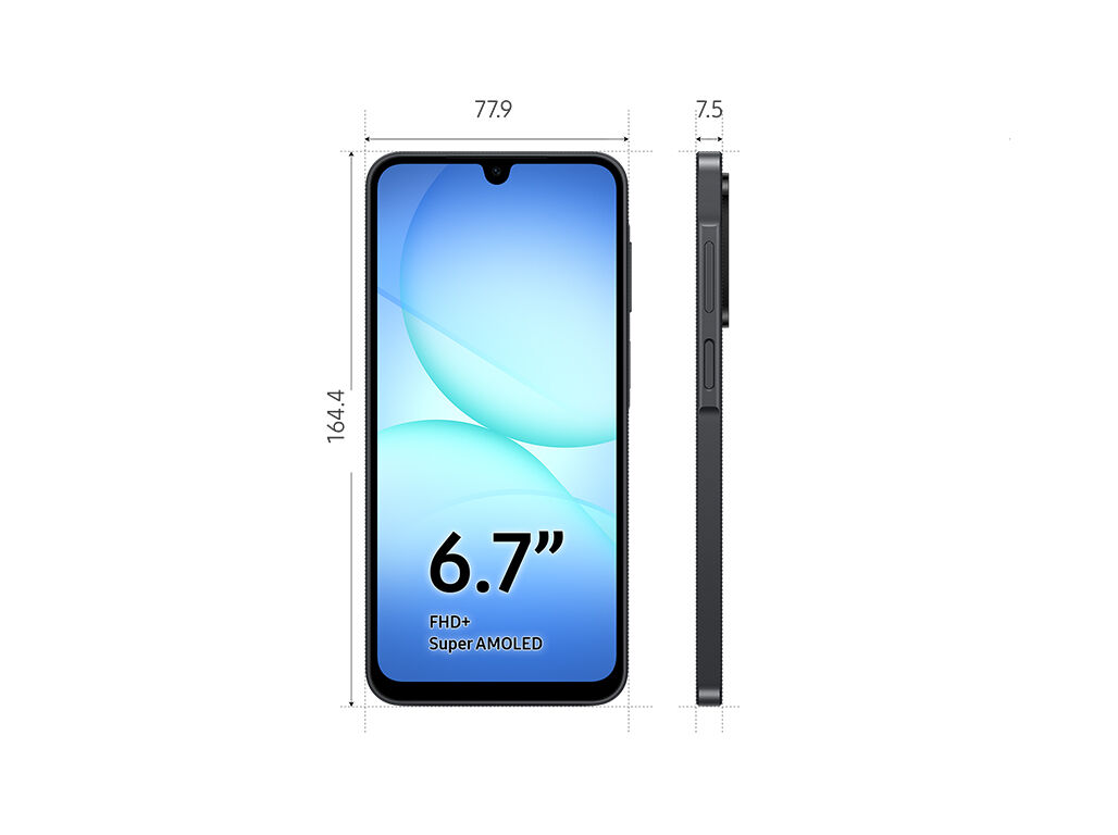 SMARTPHONE SAMSUNG GALAXY A17 128GB PRETO image number 2