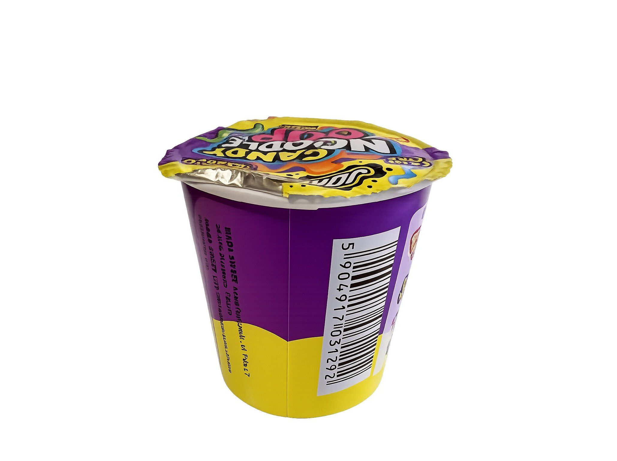 GOMAS JOHNY BEE NOODLE CUP CANDY 55G image number 1