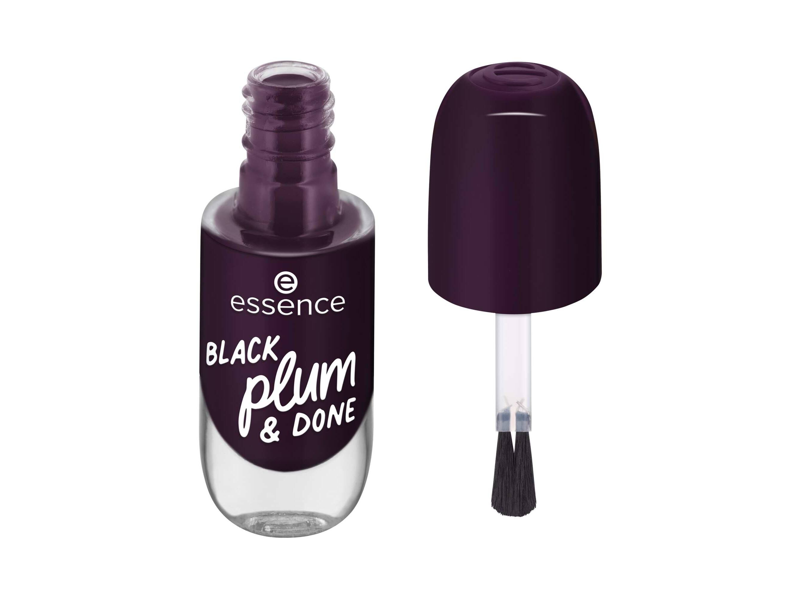 VERNIZ ESSENCE BLACK PLUM & DONE 84 image number 1