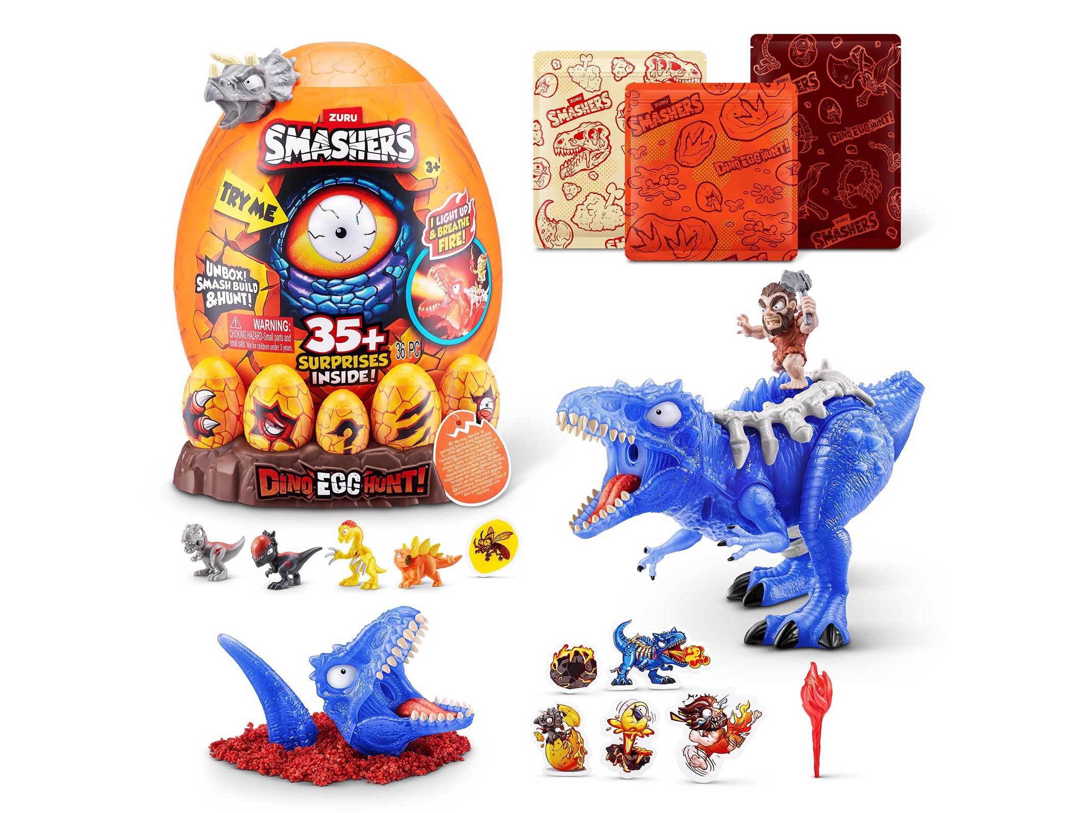 DINO EGG HUNT SMASHERS MODELOS SORTIDOS image number 4