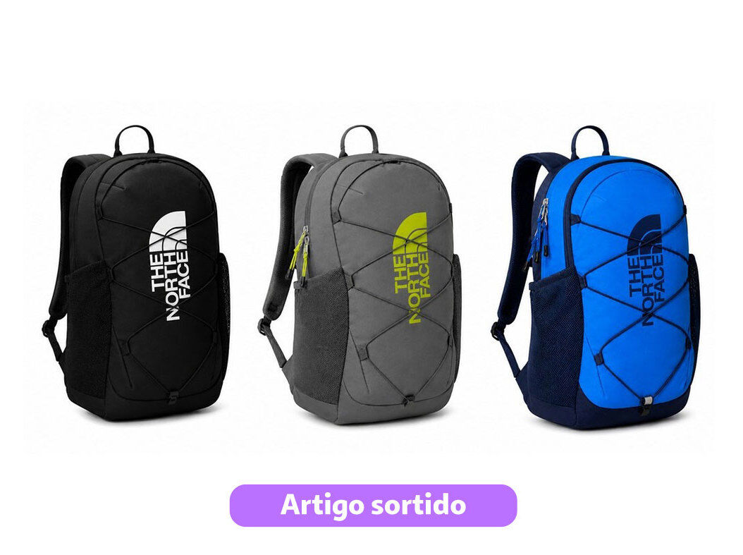 MOCHILA THE NORTH FACE Y COURT JESTER 24.5L 27X46X21CM CORES SORTIDAS