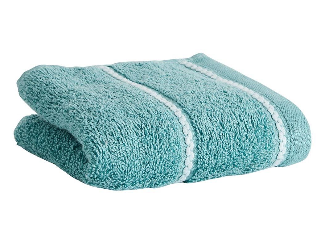 TOALHETE BARRA ACTUEL VERDE ALGOD&Atilde;O 30X50CM 480G/M2