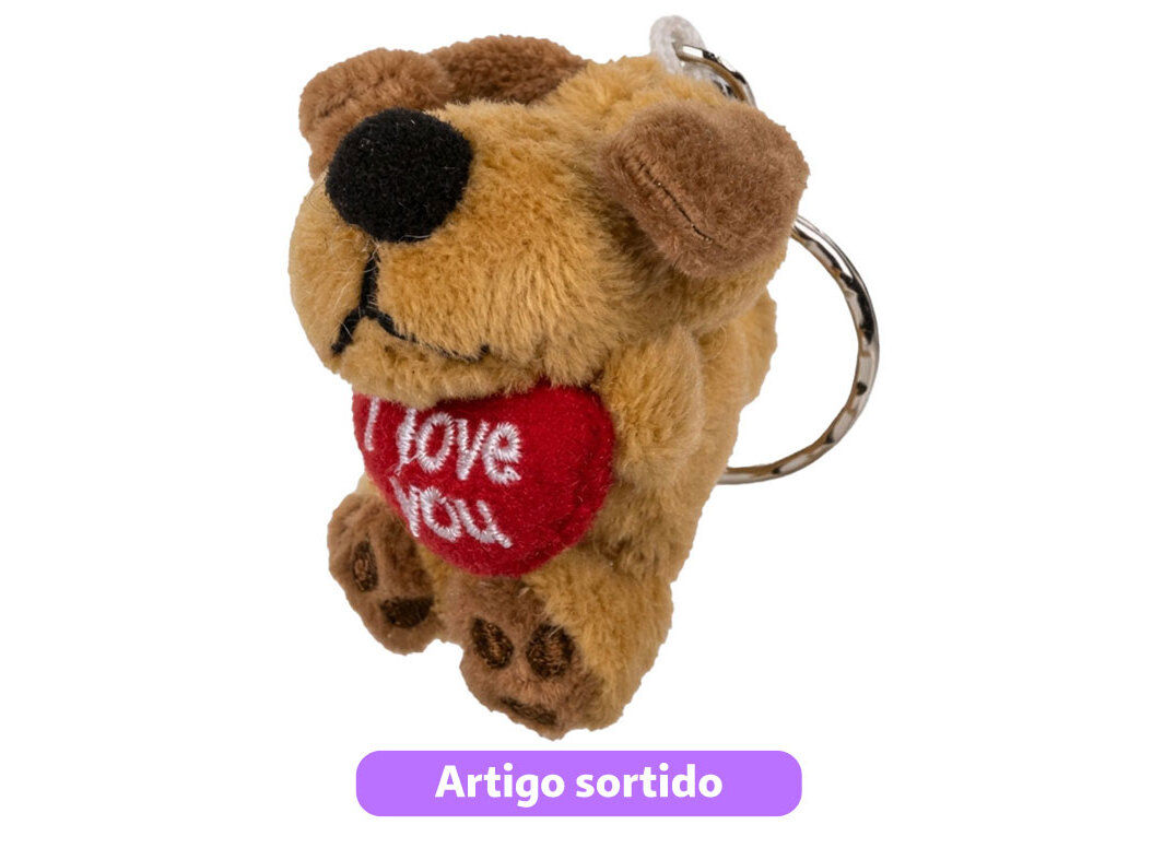 PORTA-CHAVES DO ART PELUCHE MODELOS SORTIDOS