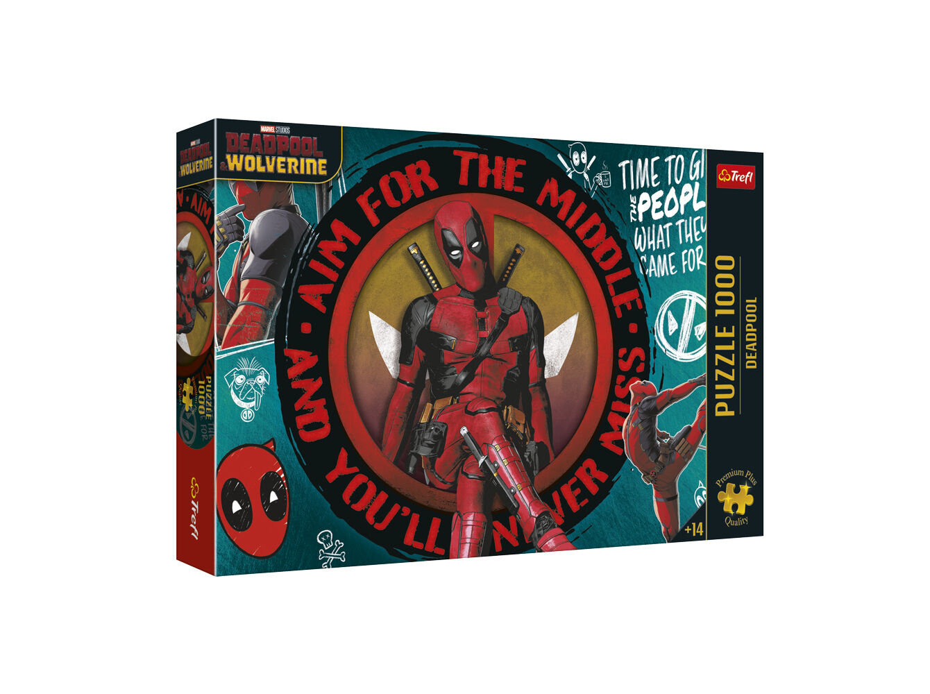 PUZZLE DEADPOOL TREFL 1000 PE&Ccedil;AS image number 0