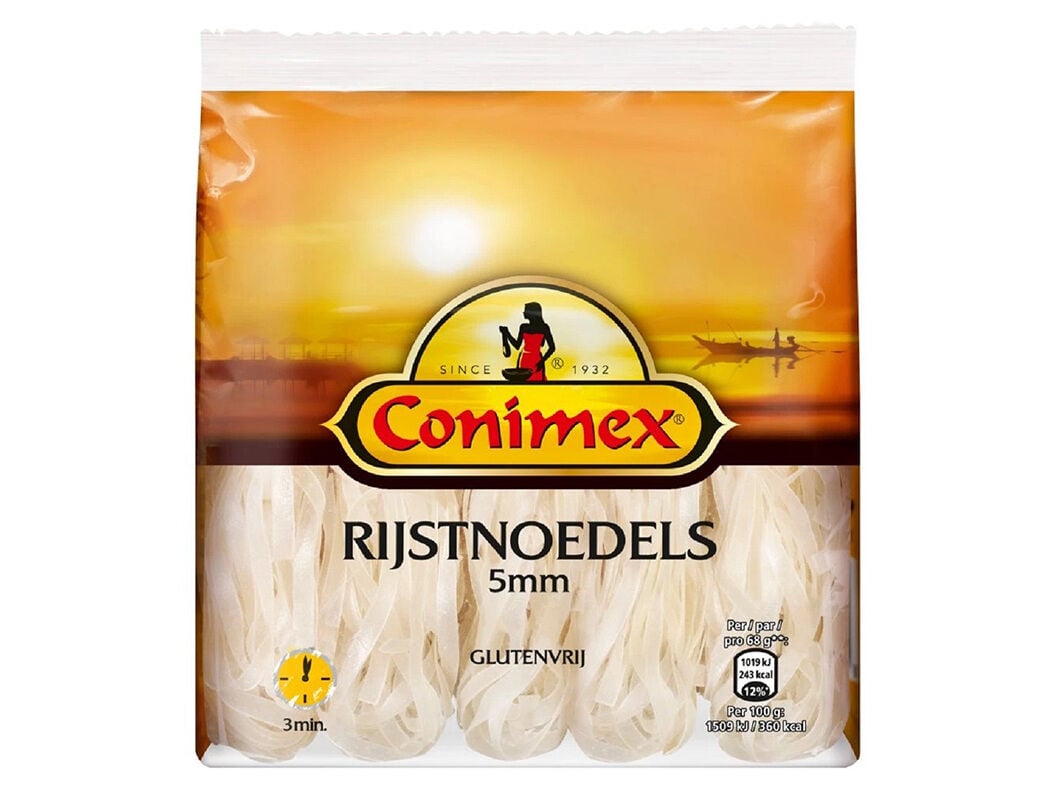 NOODLES ARROZ CONIMEX 5MM 225G