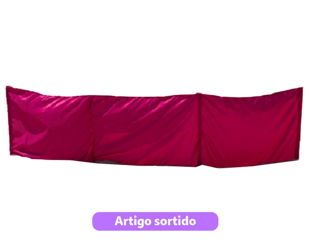 PARAVENTO EM MADEIRA COM 4 PAUS 300X90CM CORES SORTIDAS image number 0