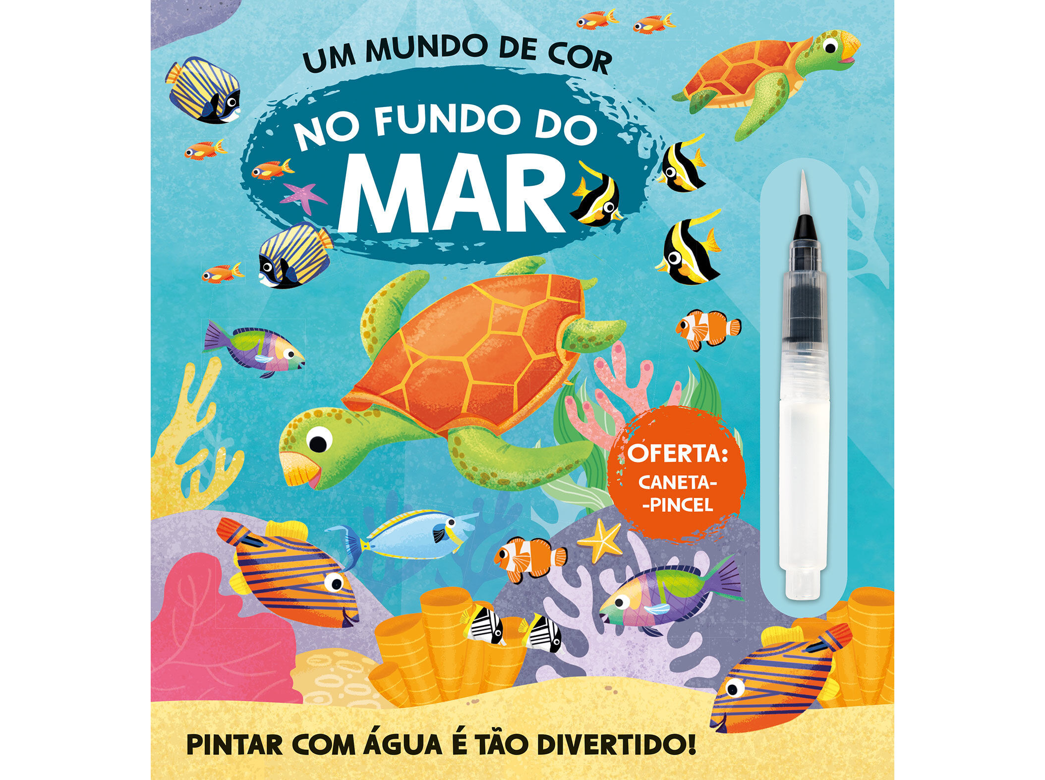 LIVRO UM MUNDO DE COR: NO FUNDO DO MAR image number 0