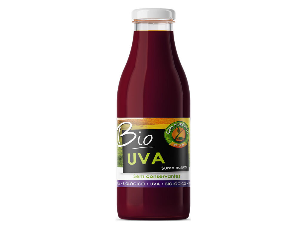 SUMO DE UVA PRETA NATURAL BIOL&Oacute;GICO 1L