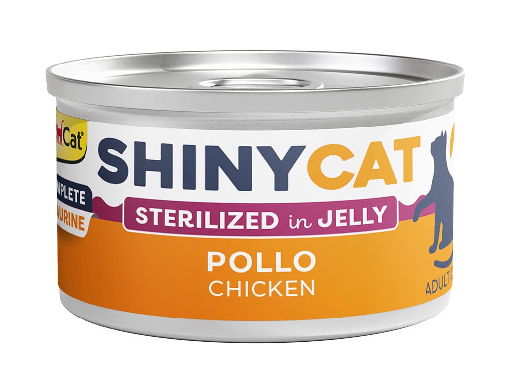 COMIDA H&Uacute;MIDA NATURAL PARA GATO GIMCAT ESTERILIZADO FRANGO 70G image number 0