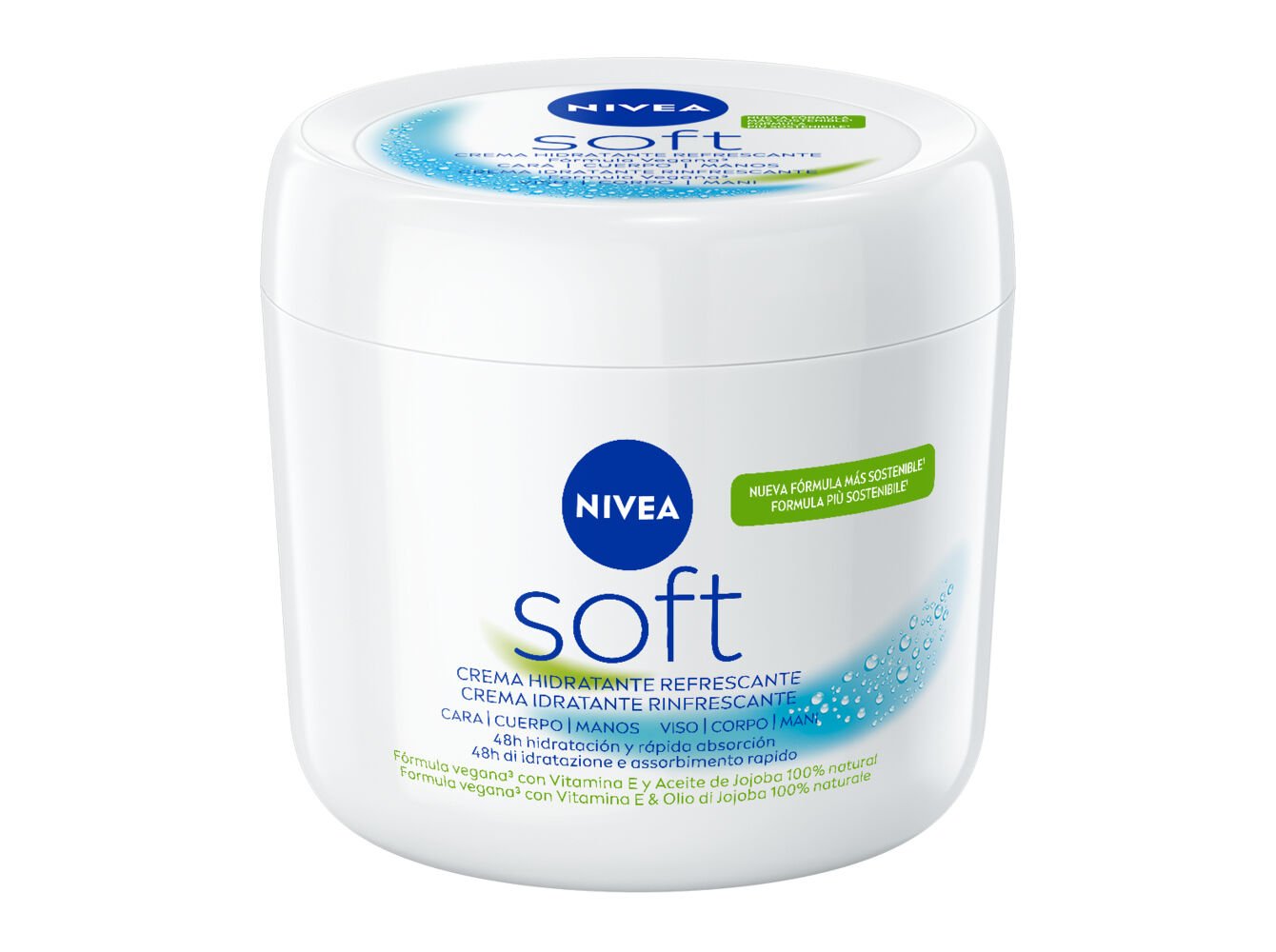 CREME NIVEA SOFT 500ML image number 1