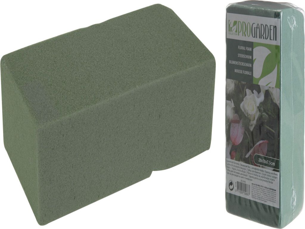 ESPUMA PARA FLORES 20X10X7CM