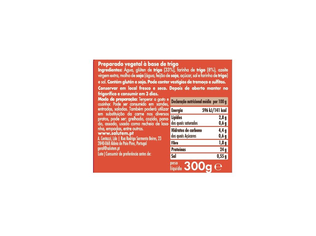 SEITAN SALUTEM 300 GR image number 1