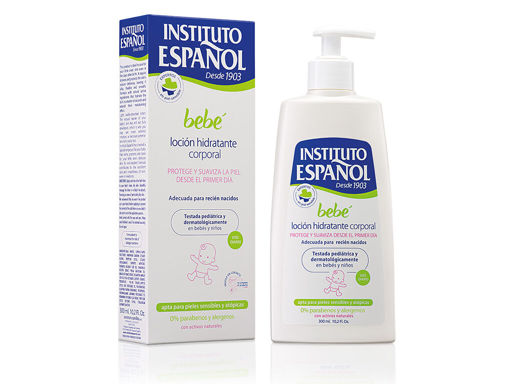 CREME HIDRATANTE INSTITUTO ESPA&Ntilde;OL BEB&Eacute; 300 ML