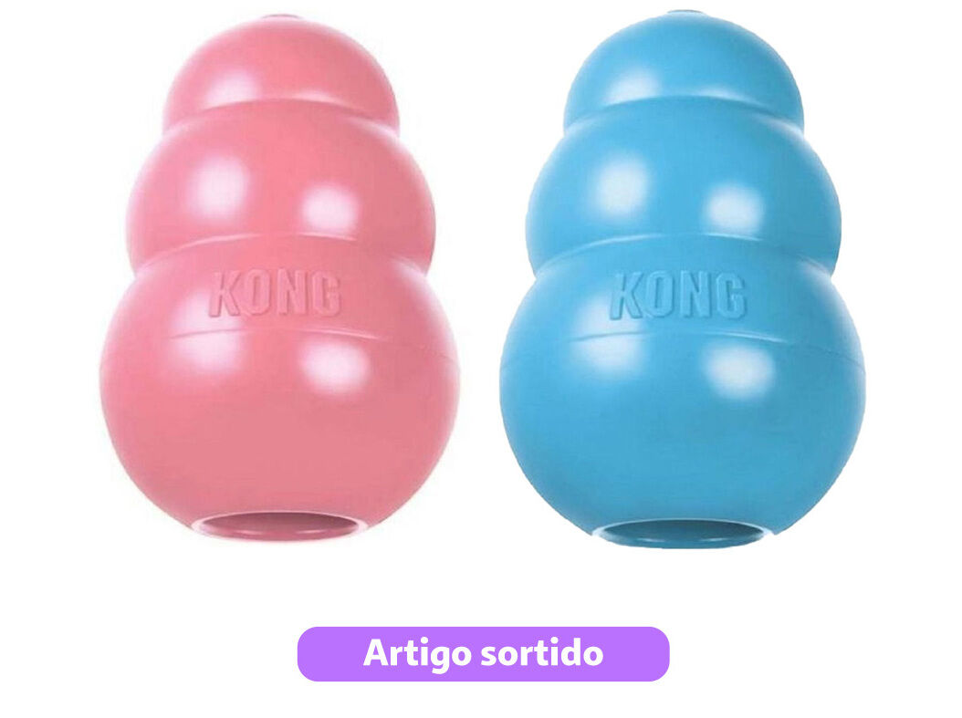 BRINQUEDO PARA C&Atilde;O PUPPY KONG M&Eacute;DIO image number 0
