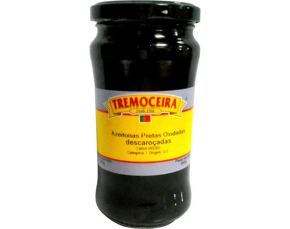 AZEITONA PRETA TREMOCEIRA S/CARO&Ccedil;O 360(180)G image number 0