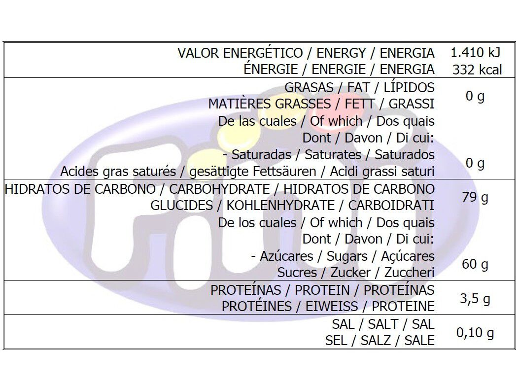 GOMAS FINI TROPICAL MIX PICA 90G image number 1