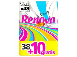Papel Renova Higiénico Olé 38 Rolos +10 Rolos 38 un