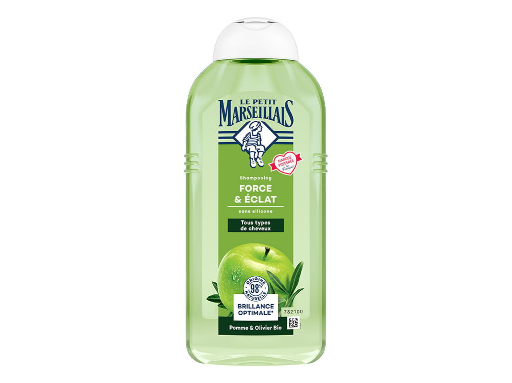 CHAMPO LE PETIT MARSEILLAIS BRILHO MA&Ccedil;A VERDE 300ML image number 0