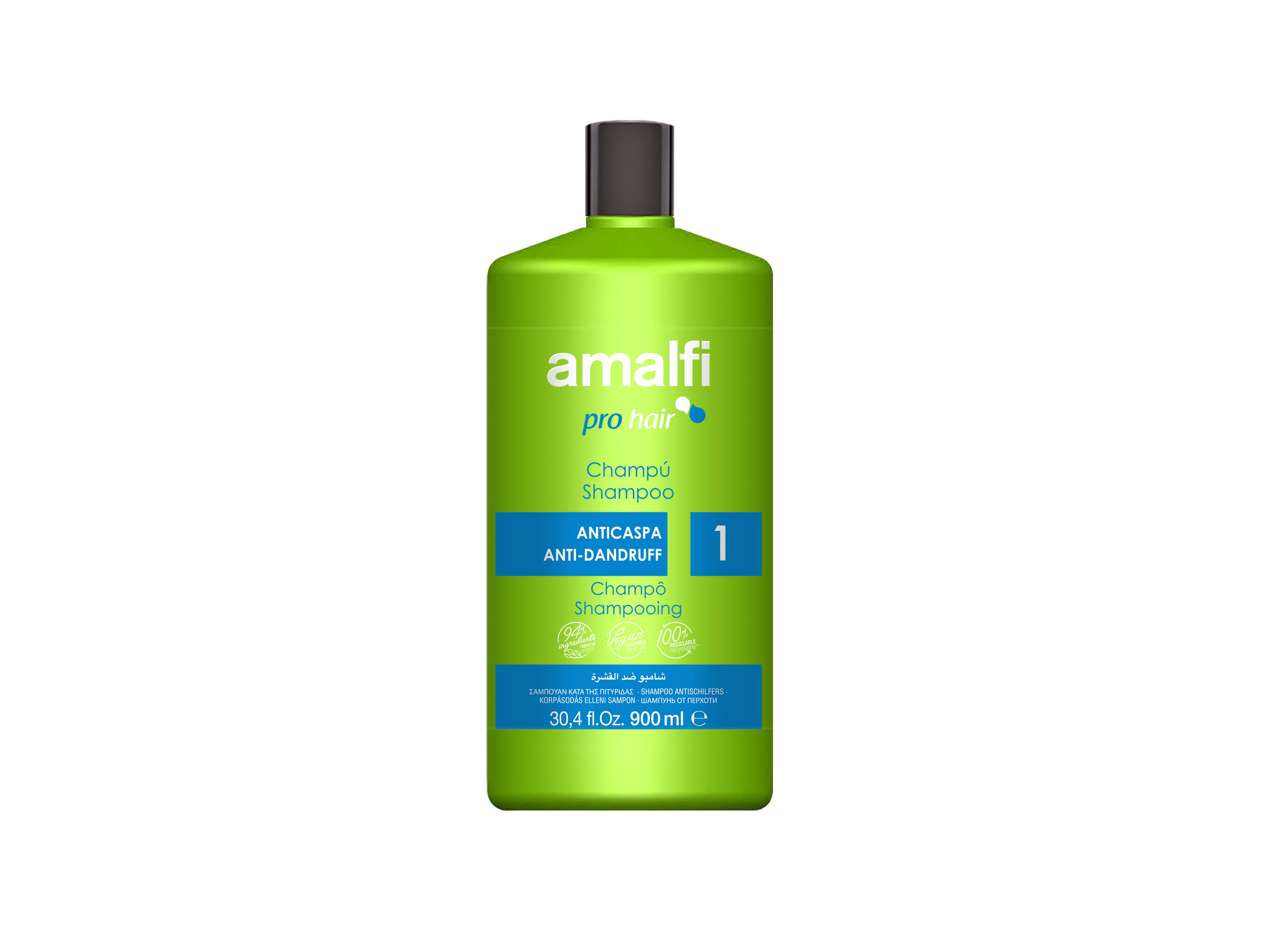 CHAMP&Ocirc; AMALFI ANTI-CASPA 900ML