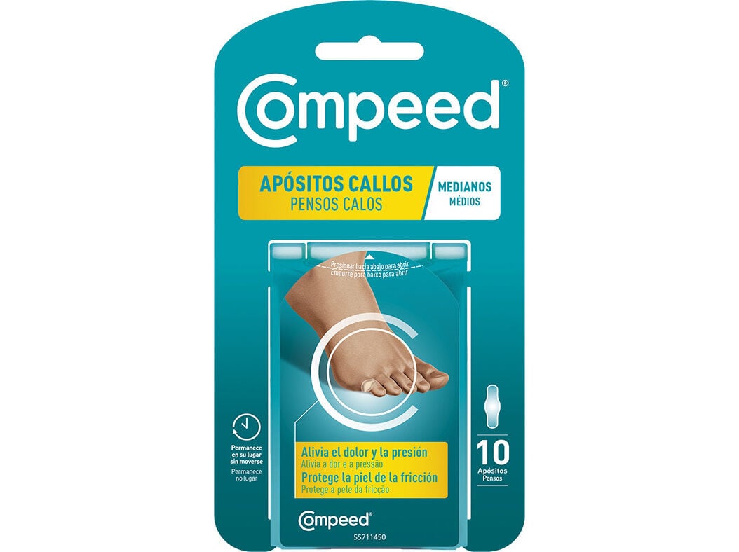 PENSOS COMPEED CALOS M&Eacute;DIOS 10UNID image number 0