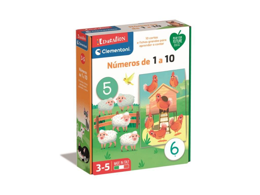 JOGO N&Uacute;MEROS 1 A 10 CLEMENTONI
