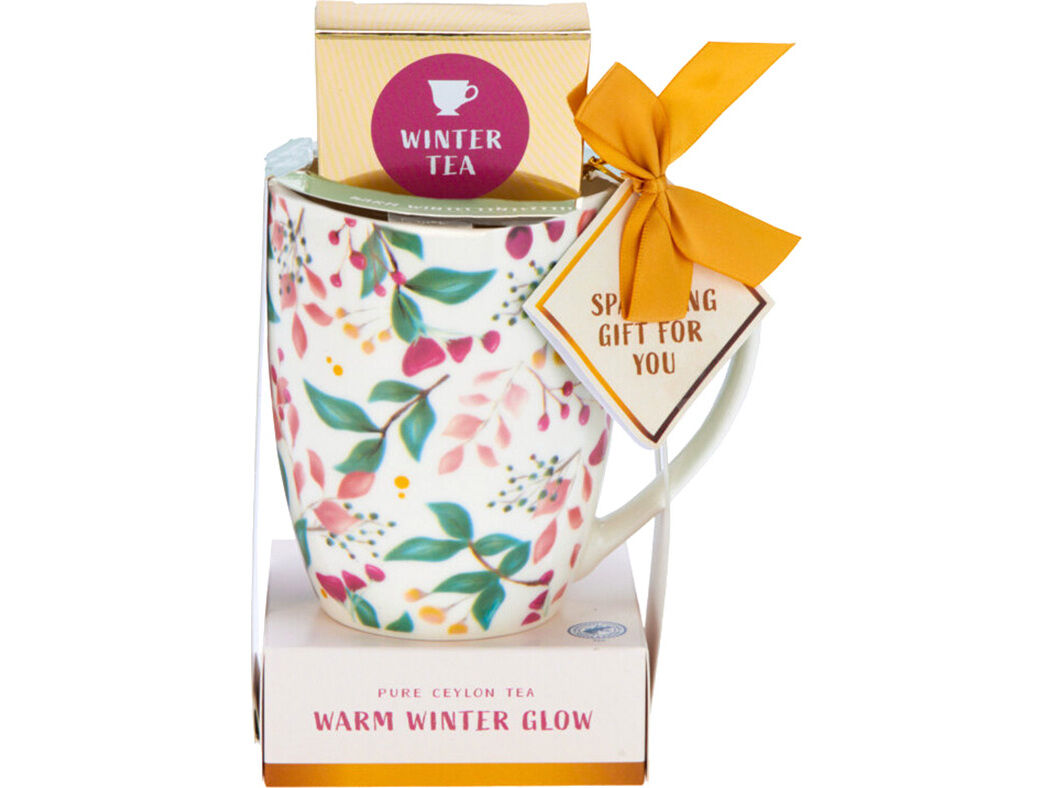 CANECA DE NATAL WINTER TEA CH&Aacute; PRETO UN image number 1