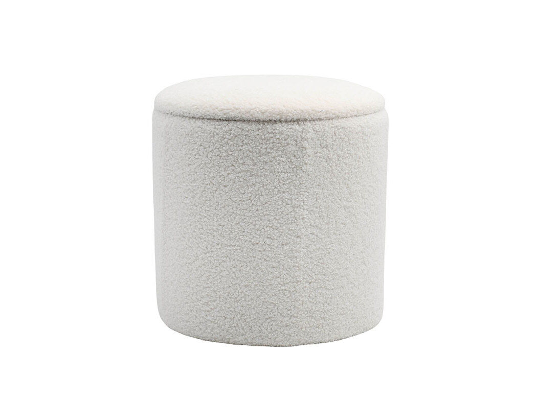 BANCO COM ARRUMA&Ccedil;&Atilde;O ACTUEL MARFIM 37X38CM image number 0